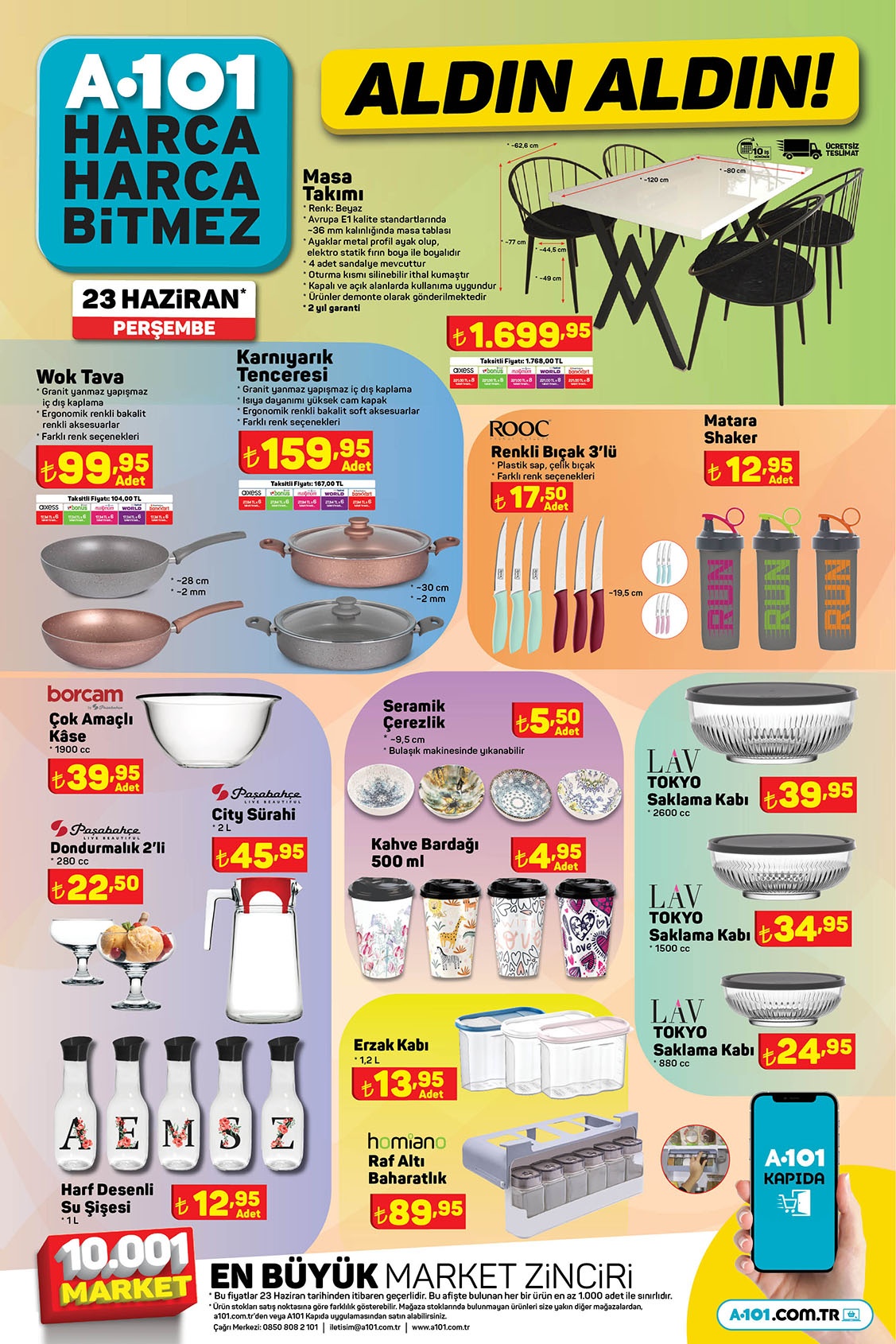 A101 23 Haziran aktüel ürünler kataloğu: Çaykur çay ve ayçiçek yağında çılgın fiyat! İşte 23 Haziran 2022 fiyat listesi