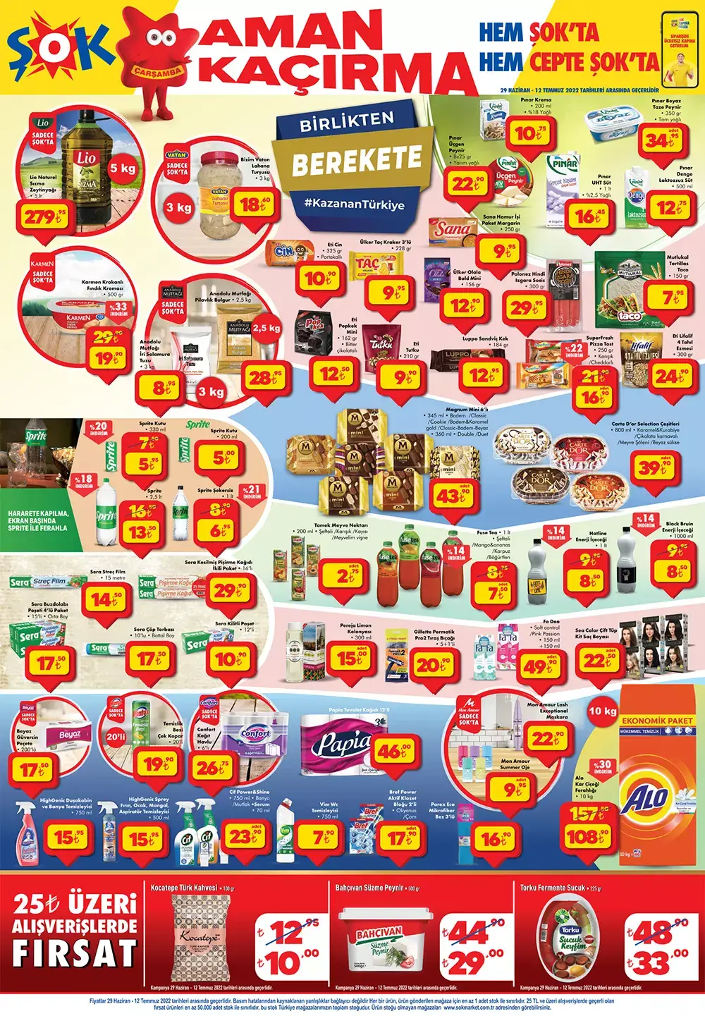 ŞOK Market 29 Haziran aktüel ürünler kataloğu: Kurban Bayramı na özel ürünler! İşte 29 Haziran 2022 fiyat listesi